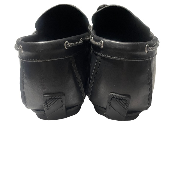 Bugatchi‎ 9 1/2 Leather Mens Loafers NEW Black main image 5
